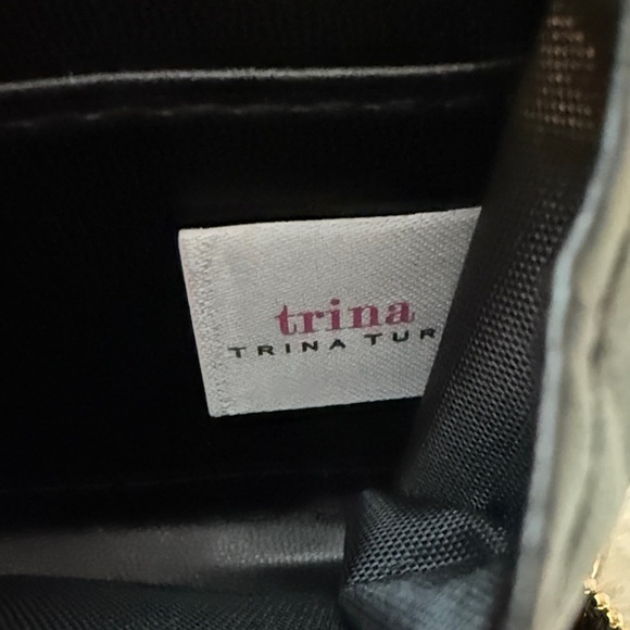 Trina Turk Black and White Croco Wallet - Picture 6 of 10